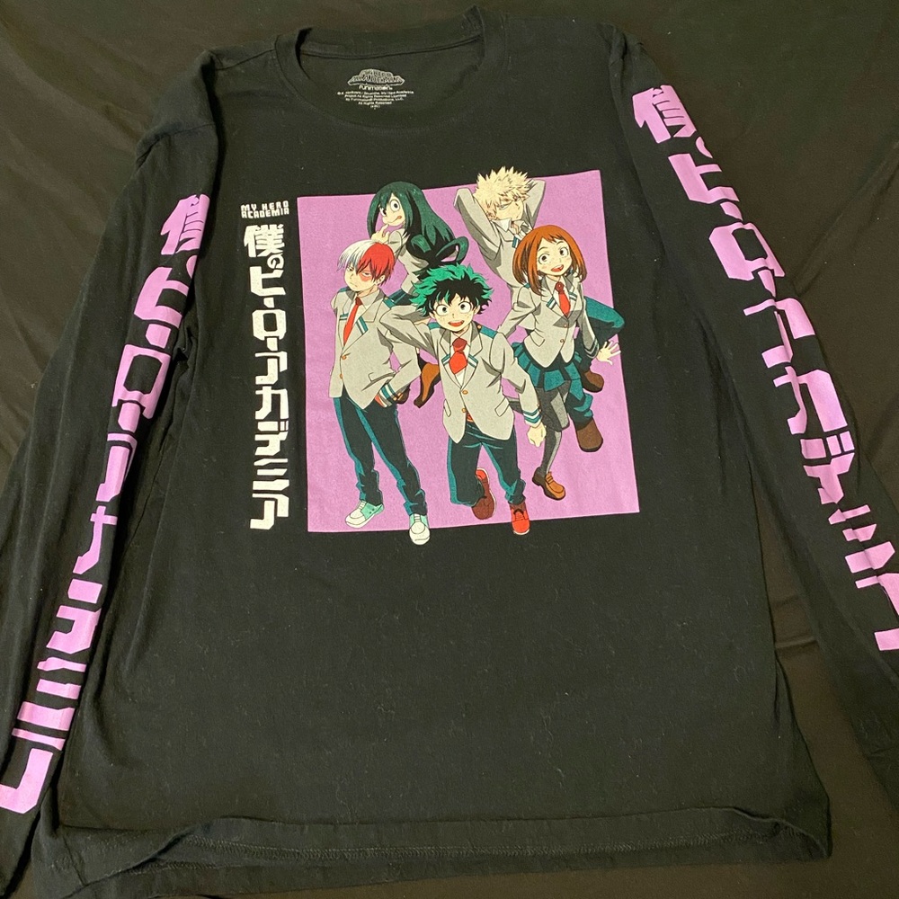 My hero academia long sleeve